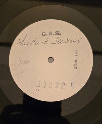 Michael Jackson - Test pressing Billie Jean, 1983 - beschikbaar voor biedingen