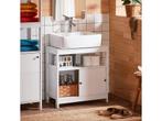 SoBuy Wastafelonderkast - BZR185-W - MDF - 60 x 60 x 30 cm -, Verzenden, Nieuw