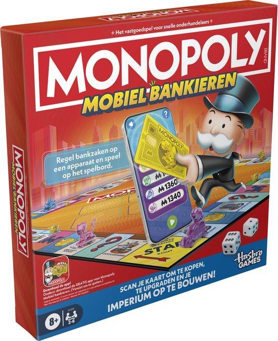 Monopoly Mobiel bankieren (Bordspellen & Puzzels), Hobby en Vrije tijd, Gezelschapsspellen | Bordspellen, Nieuw, Verzenden