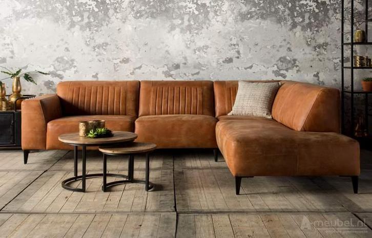 Hoekbank Aspen - hoekbanken, Huis en Inrichting, Banken | Sofa's en Chaises Longues, Nieuw, Leer