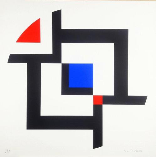 Leon Polk Smith (1906-1996) - untitled, Antiek en Kunst, Antiek | Overige Antiek