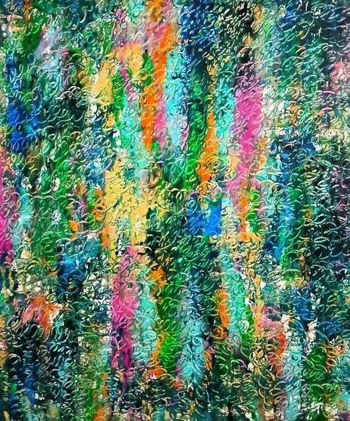 Cher - Senza titolo, Antiek en Kunst, Kunst | Schilderijen | Modern