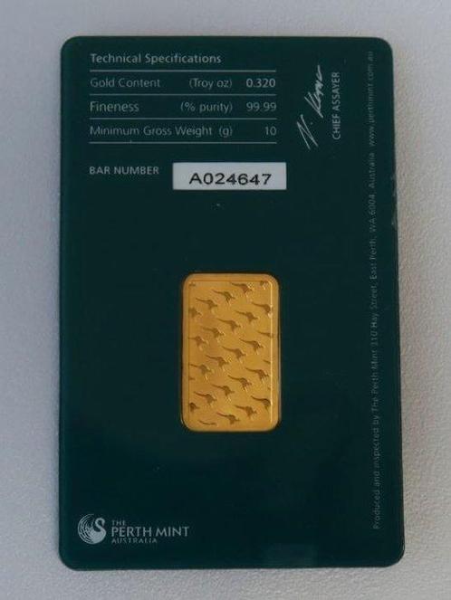 10 gram - Goud .999 - Perth Mint - Verzegeld, Postzegels en Munten, Edelmetalen en Baren