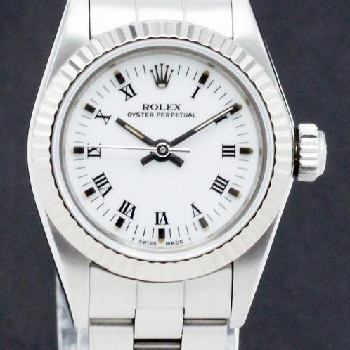 Rolex Oyster Perpetual 67194 uit 1988, Sieraden, Tassen en Uiterlijk, Horloges | Dames, Polshorloge, Gebruikt, Rolex, Verzenden