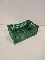 AyKasa opvouwbare krat Mini 27x17x10.5 cm, nieuw - Groen, Doe-het-zelf en Verbouw, Ophalen of Verzenden, Nieuw