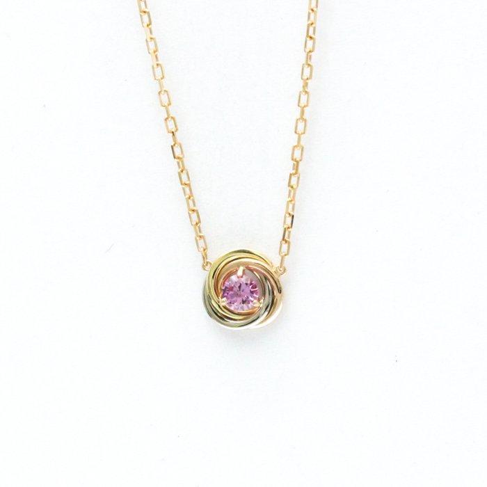 Cartier - Ketting met hanger - 18 karaat Witgoud, Roze goud,, Sieraden, Tassen en Uiterlijk, Antieke sieraden