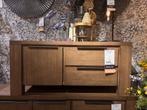 Tv-meubel Valvola - Smoked brown - Pronto Wonen, Huis en Inrichting, Kasten | Televisiemeubels, Ophalen of Verzenden, Nieuw, 100 tot 150 cm