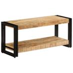 vidaXL Tv-meubel 90x30x40 cm massief mangohout, Verzenden, Nieuw, 50 tot 100 cm, Minder dan 100 cm