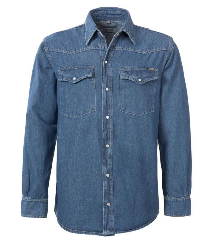 Brams Paris Spijkerblouse Brad, Kleding | Heren, Schoenen, Nieuw, Ophalen of Verzenden