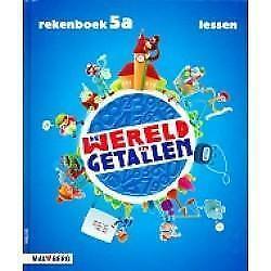 Wereld in getallen 5-delig Nieuw Schooljaarpakket groep 5, Boeken, Schoolboeken, Gelezen, Ophalen of Verzenden