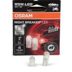 OSRAM LED W5W NIGHT BREAKER LED 12V W5W-T10 Plug & Play 2..., Nieuw, Ophalen of Verzenden