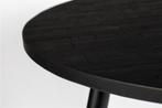 Eettafel - Levi - 110 cm - Zwart - House of Rebels, Huis en Inrichting, Tafels | Eettafels, Verzenden, Nieuw