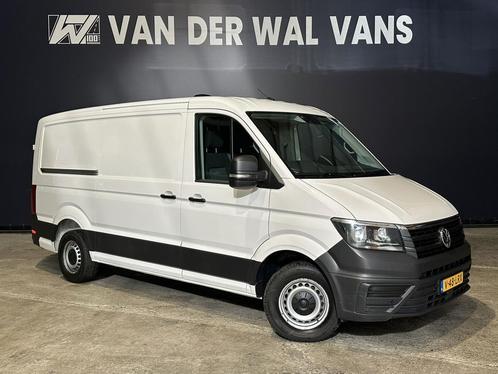 Volkswagen Crafter 2.0 TDI 140 pk L3H2 L2H1 Inrichting Euro6, Auto's, Bestelauto's, Handgeschakeld, Diesel, Wit, Volkswagen, Ophalen of Verzenden