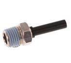 6mm x R1/4 insteekfitting Messing/PA 66 buitendraad NBR [5, Verzenden, Nieuw