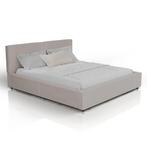 Gestoffeerd Bed Salerno - Corduroy - 180x200cm - Taupe, Verzenden, Nieuw