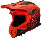 LS2 MX708 Fast II Duck M.H-V Oranje Rood Offroad Helm, Motoren, XXL, Nieuw met kaartje, Overige merken, Offroadhelm