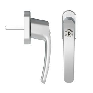 Raamsluiting met slot | AXA | Oval Roma, Doe-het-zelf en Verbouw, Hang- en Sluitwerk, Nieuw, Verzenden