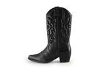 Manfield Cowboy laarzen in maat 40 Zwart, Verzenden, Zwart, Zo goed als nieuw, Manfield