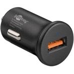 Goobay USB autolader met 1 poort - Quick Charge, Nieuw, Ophalen of Verzenden