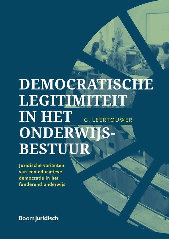 9789462908925 Democratische legitimiteit in het onderwijs..., Boeken, Studieboeken en Cursussen, Nieuw, Verzenden