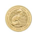 Gouden Tudor Beasts Greyhound of Richmond 1/4 troy ounce, Verzenden