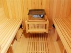 Ronde Sauna Met Kachel Voorzien Van Red Cedar Hout, Nieuw