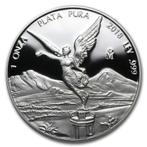 Mexican Libertad 1 oz 2018 Proof (10.000 oplage), Postzegels en Munten, Munten | Amerika, Zilver, Zuid-Amerika, Losse munt, Verzenden