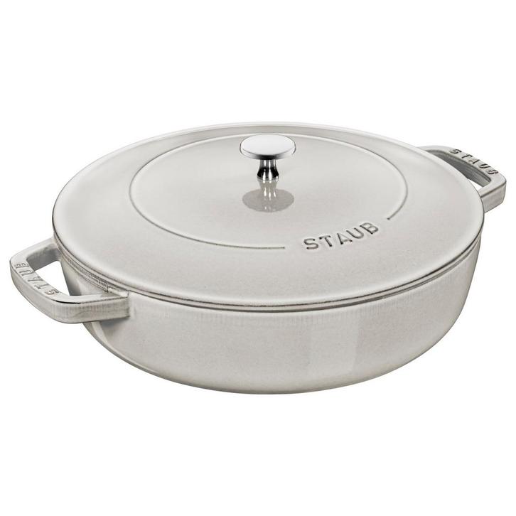 GGM Gastro | STAUB | BRAISERS - Sauteerpan met Chistera Drop, Huis en Inrichting, Keuken | Potten en Pannen, Nieuw, Verzenden