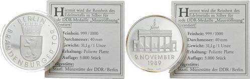 Ar-medaille 1989 Moderne medaille Berlin, Stadt, Postzegels en Munten, Penningen en Medailles, Verzenden