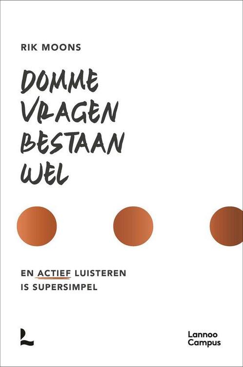 9789401480635 Domme vragen bestaan wel Rik Moons, Boeken, Psychologie, Nieuw, Verzenden