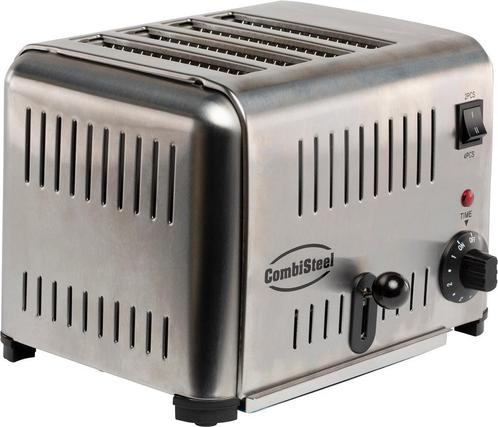 Combisteel Broodrooster | RVS | Voor 4 Sneden | 290x260x220m, Zakelijke goederen, Horeca | Keukenapparatuur, Nieuw in verpakking