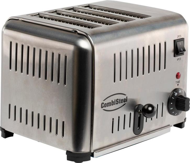 Combisteel Broodrooster | RVS | Voor 4 Sneden | 290x260x220m, Zakelijke goederen, Horeca | Keukenapparatuur, Nieuw in verpakking