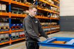 Palletlade oranje voor palletstelling - Magazijnstelling