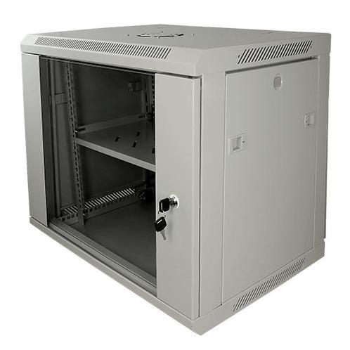 WL4 SR9U-G Server wandkast 9U 19 met ventilator, voeding,, Audio, Tv en Foto, Videobewaking, Nieuw, Ophalen of Verzenden