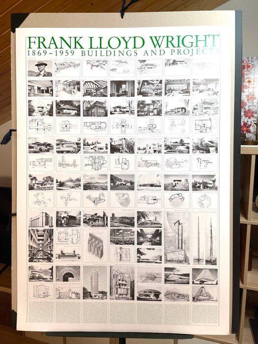 Frank Lloyd Wright - 1869-1959 Buildings and projects -, Antiek en Kunst, Kunst | Tekeningen en Foto's