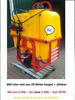 Spuitvat / Veldspuit 600 L. + haspel 20 Mtr. = Showroommodel, Zakelijke goederen, Machines en Bouw | Tuin, Park en Bosbouw, Ophalen
