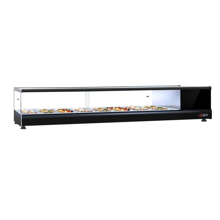 GGM Gastro | Tapas opzetkoelvitrine PREMIUM - 8x GN 1/3 - |, Zakelijke goederen, Horeca | Meubilair en Inrichting, Nieuw in verpakking
