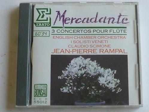 Mercadante - 3 Concertos pour flute / Jean-Pierre Rampal, Cd's en Dvd's, Cd's | Klassiek, Verzenden