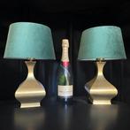 Tafellamp (2) - Messing - Italiaanse prestige, Antiek en Kunst