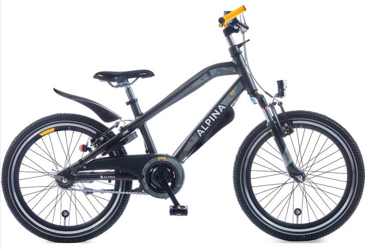 Alpina Trial jongensfiets 22 Space Black Matt 6+, Fietsen en Brommers, Fietsen | Kinderfietsjes, Nieuw, Verzenden