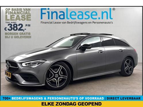 Mercedes-Benz CLA-Klasse 180 AMG Marge Pano Sfeerver €382pm, Auto's, Mercedes-Benz, Lease, Automaat, Stationwagon, Benzine, Zilver of Grijs
