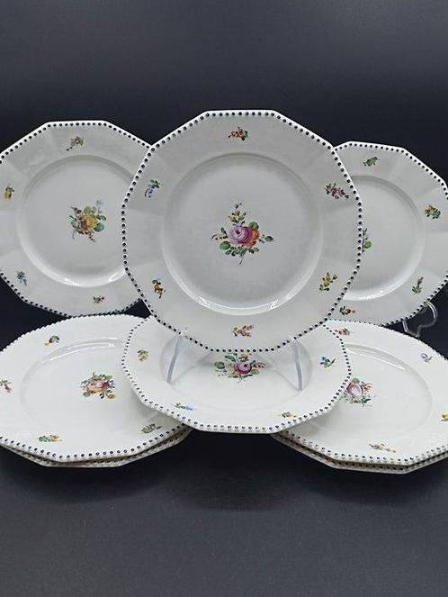 Nymphenburg - Serveerschaal (8) - Perl - Porselein, Antiek en Kunst, Antiek | Meubels | Tafels