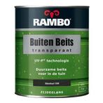 RAMBO Buitenbeits Transparant - Ebbenhout 1208 - 0,75 liter, Nieuw, Verzenden