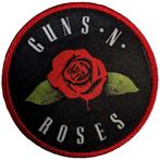 Guns N Roses - Rose - Patch officiële merchandise, Verzamelen, Muziek, Artiesten en Beroemdheden, Ophalen of Verzenden, Nieuw