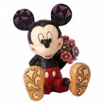 Mickey Mouse met Bloemen 7 cm, Ophalen of Verzenden, Nieuw