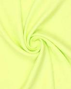 Viscose Chinino Neon Groen, Hobby en Vrije tijd, Stoffen en Lappen, Nieuw, Groen