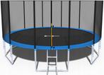 Veilige Trampoline met GS-Zegel - 465 cm - Blauw - Met Ne..., Ophalen of Verzenden, Nieuw