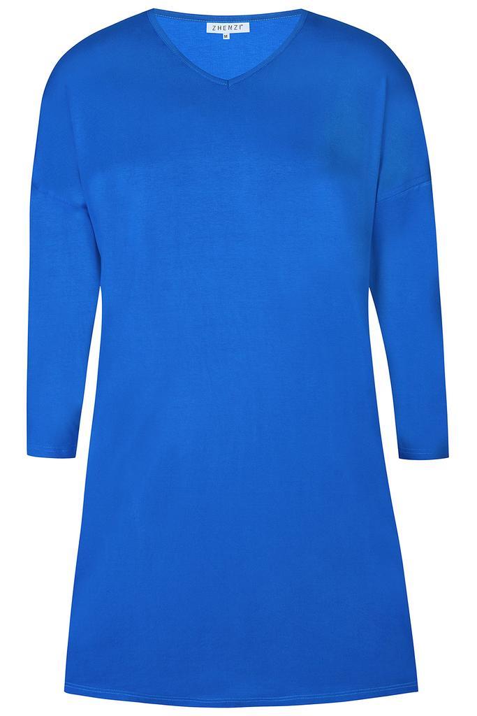 ZHENZI jurk Jolie uni V hals Maat:, Kleding | Dames, Jurken, Overige kleuren, Nieuw, Verzenden