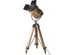 Riviera Maison Rodeo Drive - Vloerlamp - Driepoot - Hout en, Verzenden, Zo goed als nieuw