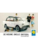 1963 DAF DAFFODIL BROCHURE NEDERLANDS, Boeken, Auto's | Folders en Tijdschriften, Nieuw, Author